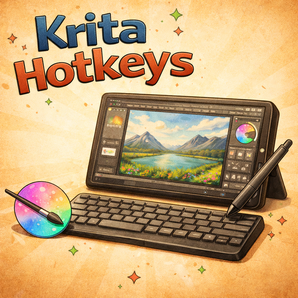 Krita Hotkeys