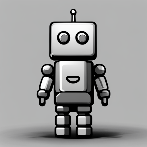 AI Generated image using Jasper - depicting a cute little Robot
