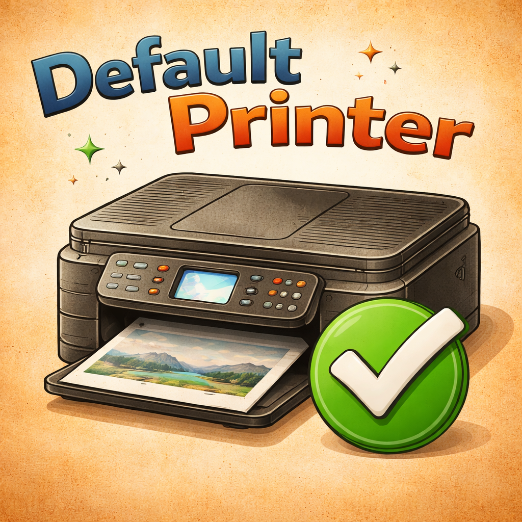 How to Set Default Printer