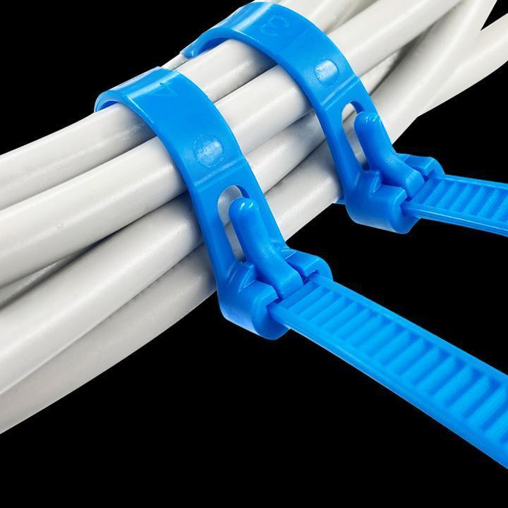 Re-usable Zip Ties for Cable Management - 100 Count - Image 2