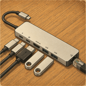 USB-C Hub (With Power Delivery)