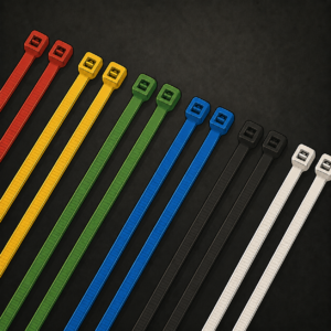 Re-usable Zip Ties for Cable Management - 100 Count