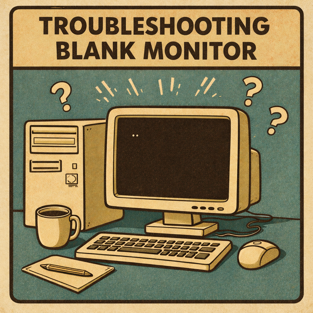 Troubleshooting Blank Monitor