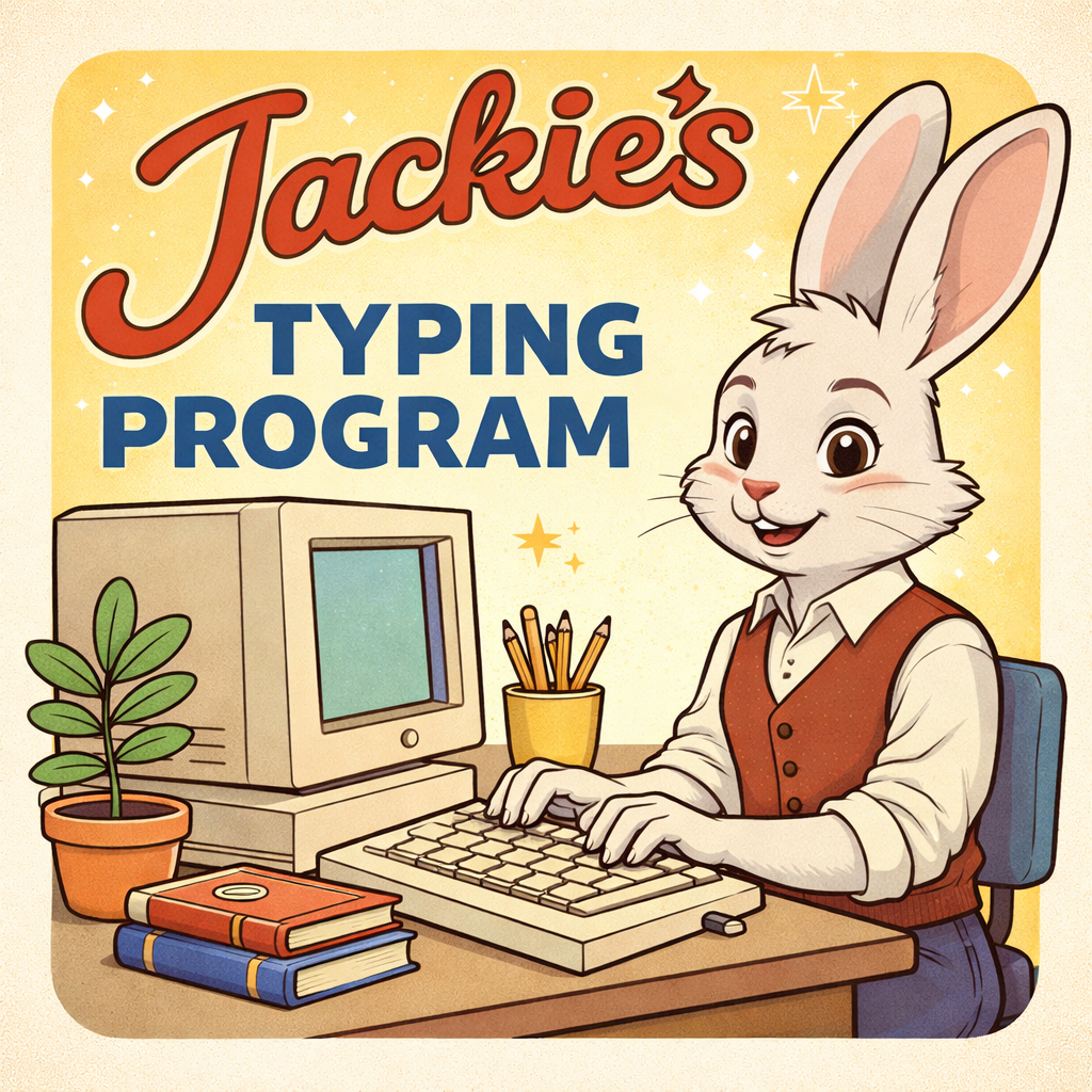 Jackie’s Typing Program