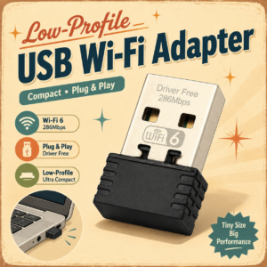 Low Profile USB Wi-Fi Adapter