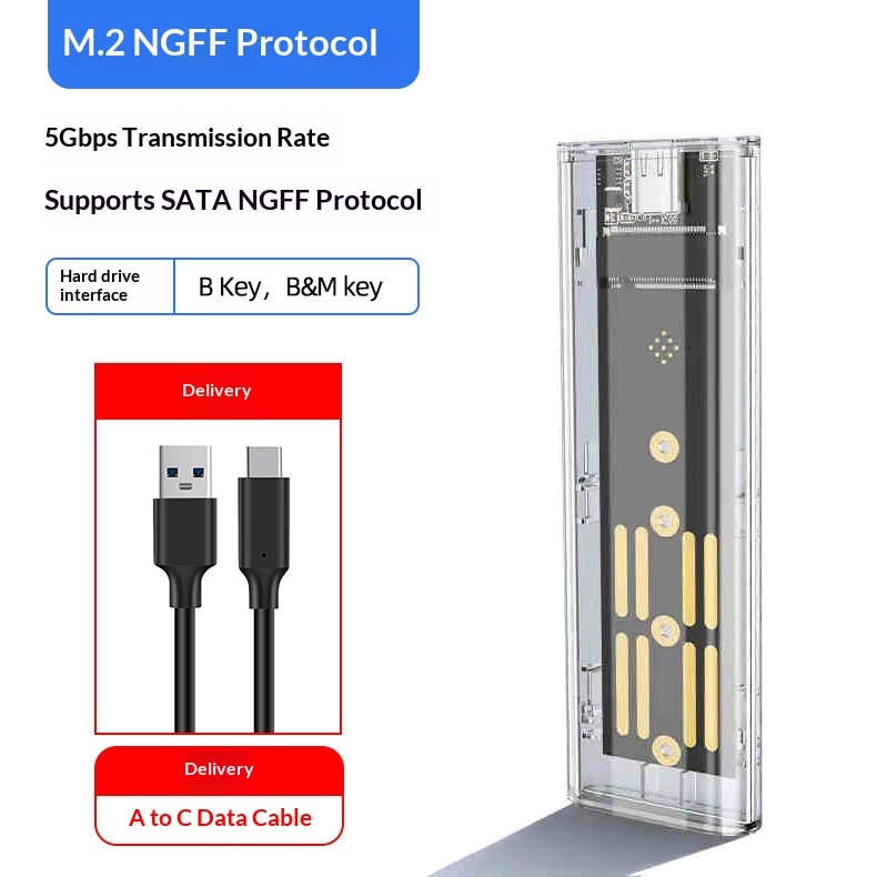 M.2 to USB Hard Drive Enclosure - Image 4