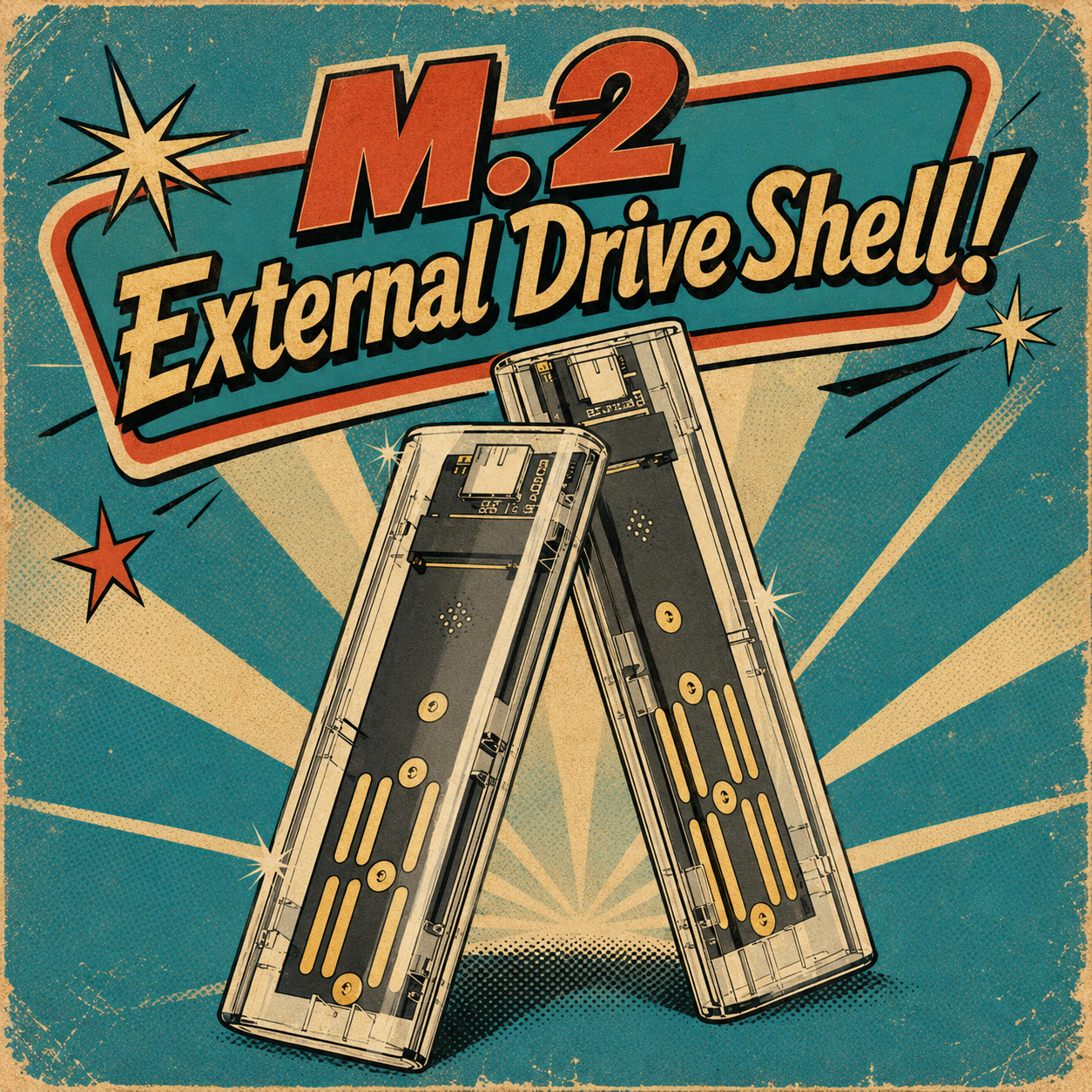 M.2 to USB Hard Drive Enclosure